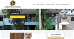 Desktop Screenshot of humanidades.ues.edu.sv
