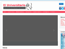 Tablet Screenshot of eluniversitario.ues.edu.sv